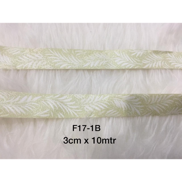 Wallpaper Border List Daun Hijau Fs