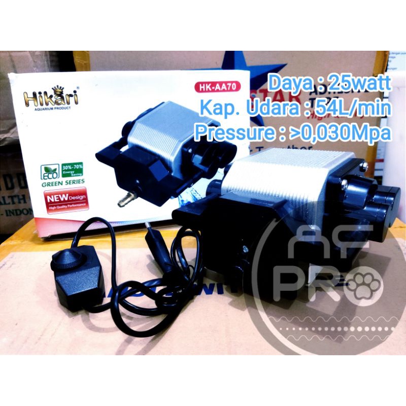 Pompa Udara Airpump Blower Aerator HIKARI HK AA 70