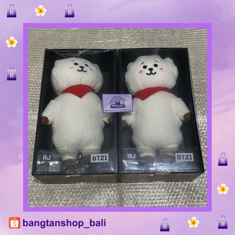 [READY STOCK] BT21 RJ Standing Doll Medium SEALED