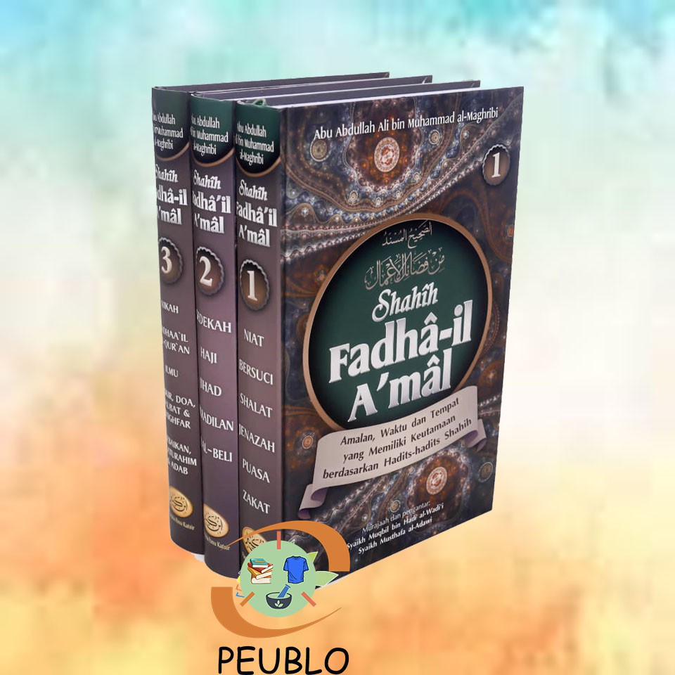 BUKU AMALAN - SHAHIH FADHAIL AMAL 3 JILID