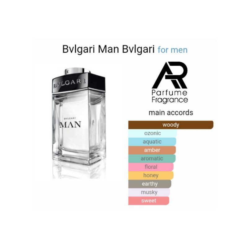 ARParfumfragrance BULGARO MAN Parfum Pria Tahan Lama Parfum BEST SELLER Pria