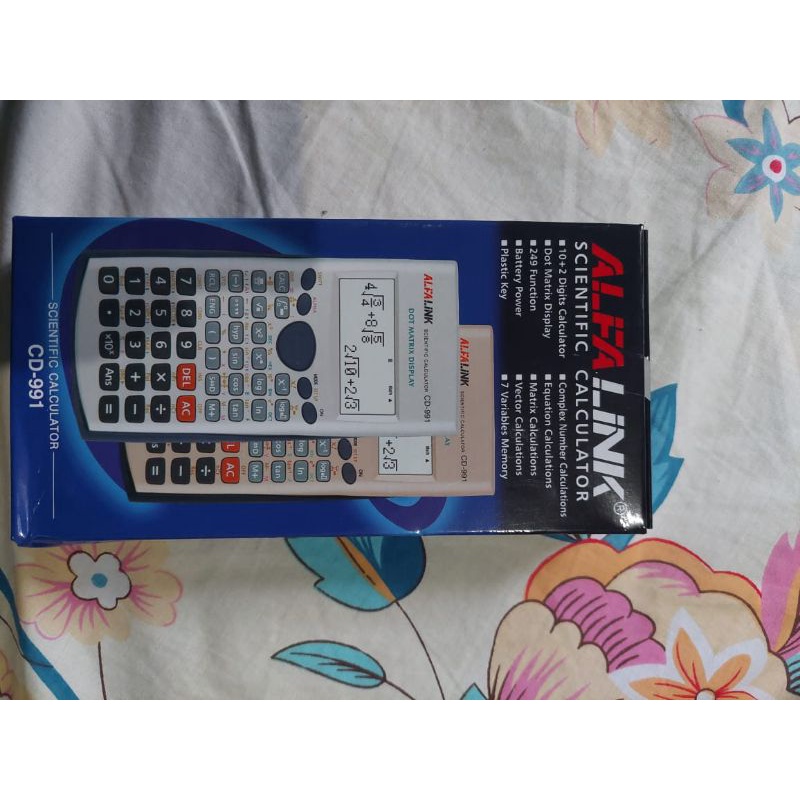 

Alfalink Calculator CD 991/Kalkulator Scientific