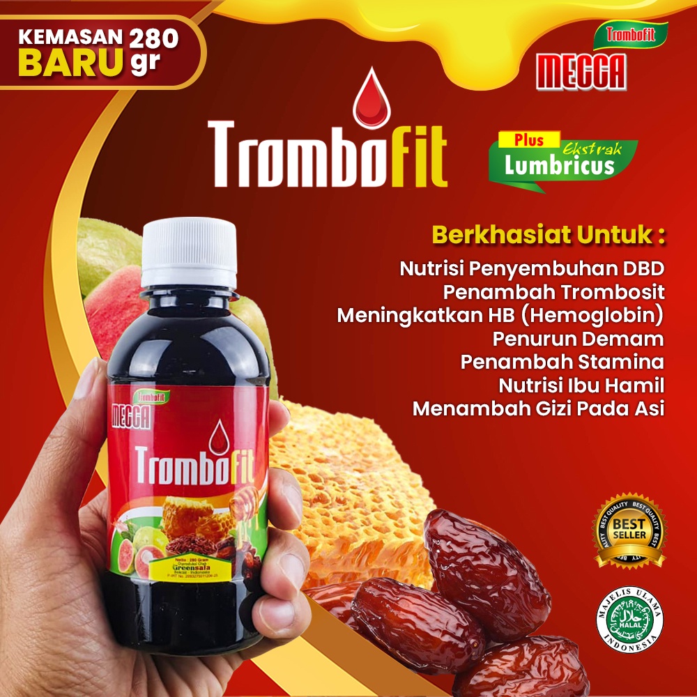 Sari Kurma Madu Angkak Trombofit Obat Tifus / Demam / Baik Untuk Ibu Menyusui 280 gr