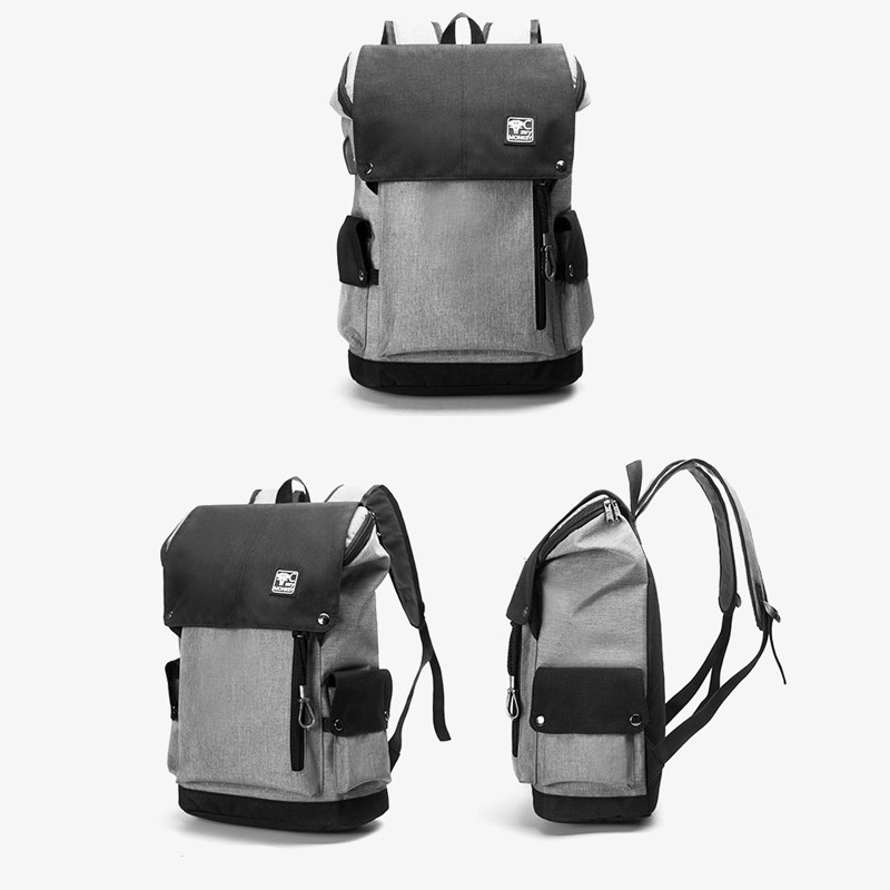 Highland Tas Ransel Pria Backpack Tas USB Tas Laptop Korea TCR09