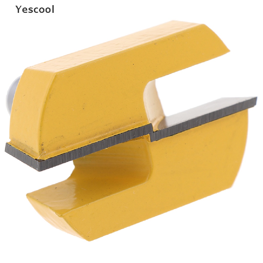 Yescool Mata Profil Shank 1 / 2 &quot;2-1 / 4&quot; Untuk Membersihkan Bagian Bawah Kayu