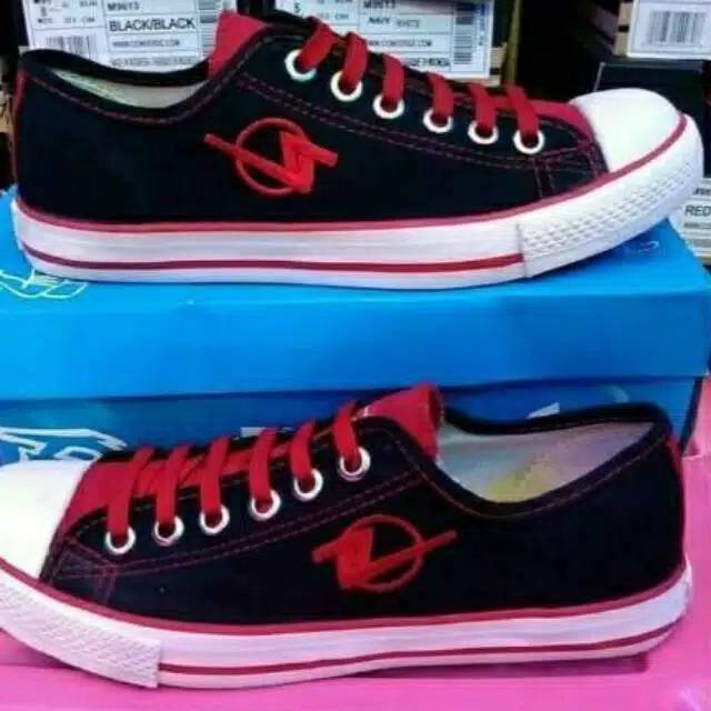 SEPATU DALLAS LC HITAM MERAH
