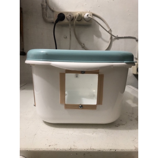 Kandang Reptil / hamster Universal dengan slide tutup 29x21x13cm-5
