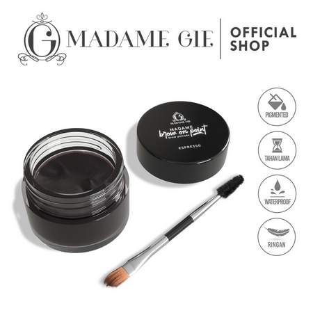 MADAME GIE Brow On Point Brow Pomade / Eyebrow Gel Pomade / Pensil Alis Gel
