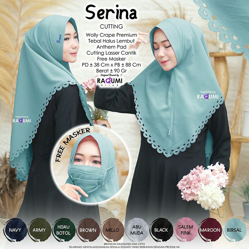 SHERINA RAQUMI HIJAB FREE MASKER