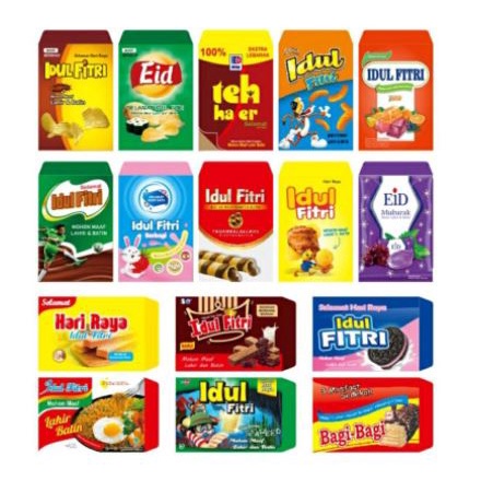 

Amplop Lebaran Snack Unik Kekinian 1 pack isi 10 pcs