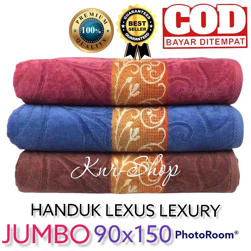 HANDUK LEXUS LUXURY JUMBO | TOYOTERRY JUMBO / 90 x 150 ~ ORIGINAL