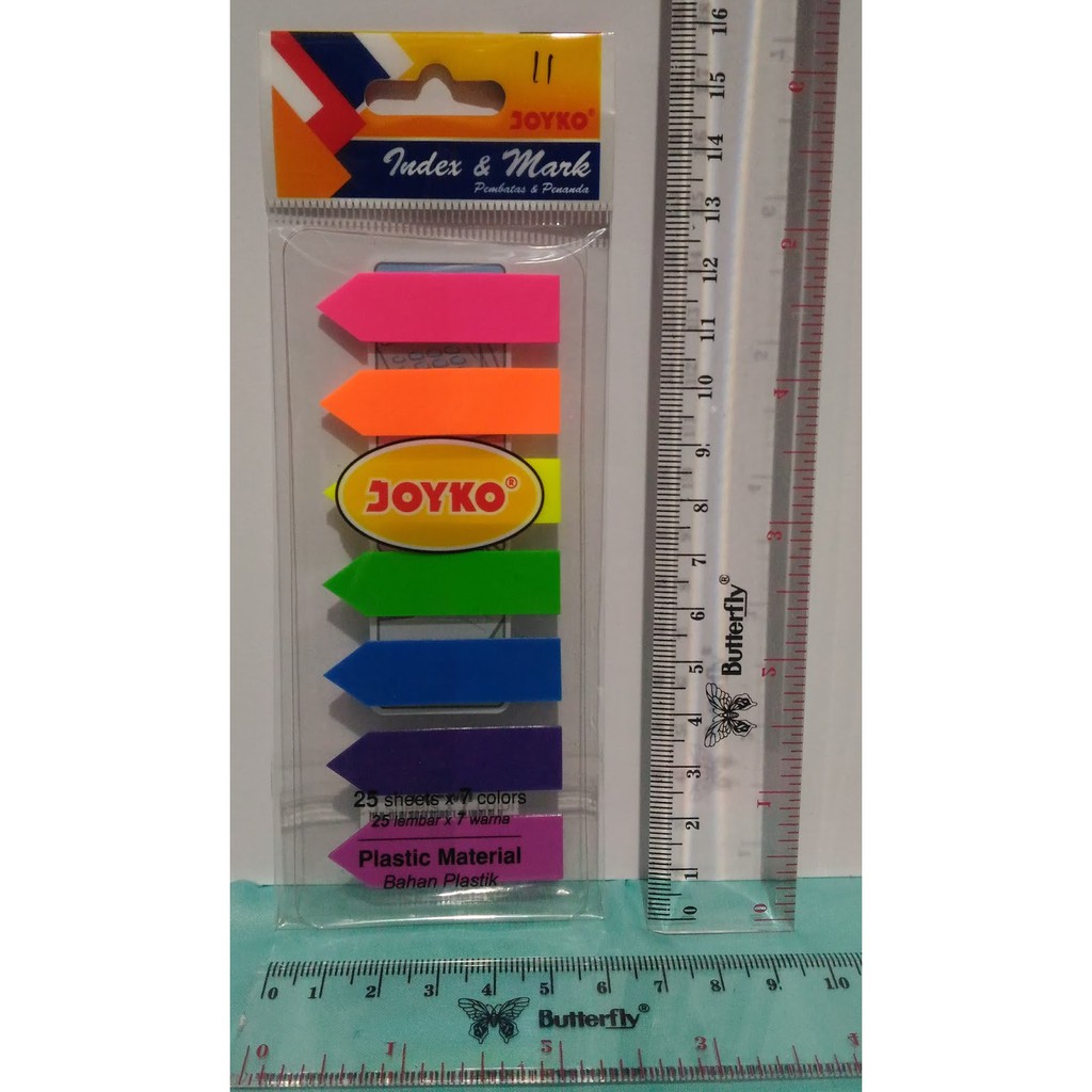 

Stiker Sticker Penanda Index & Mark Memo Pelekat Sticky Note Panah Cat Kecil Sign Here READY STOCK