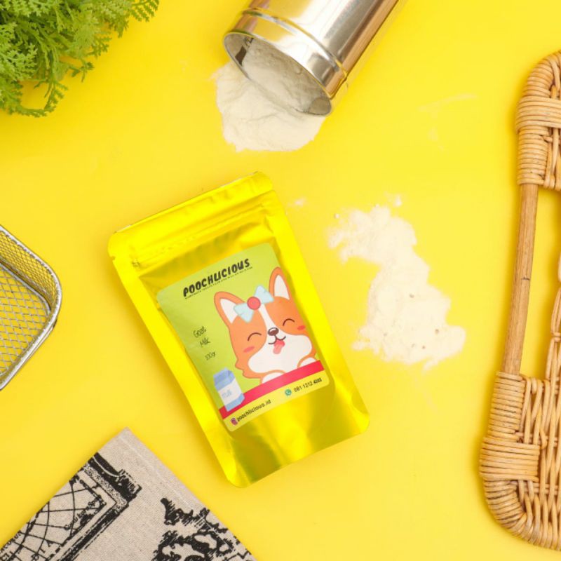 ADY78 Poochlicious Goat Milk / Susu Kambing Anjing / Susu Kambing Bubuk / Goat Milk Bubuk Anjing