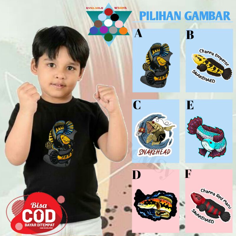 Baju kaos Anak Distro CHANNA YS/EMPEROR/Kaos Oblong Lengan Pendek Murah/Fashion anak Laki Laki Perem