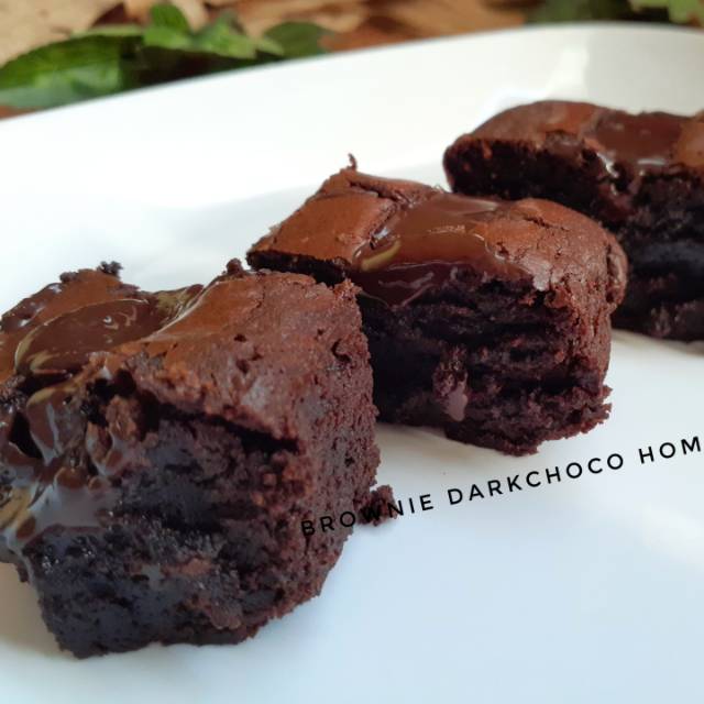 

fudgy brownies darkchoco melted