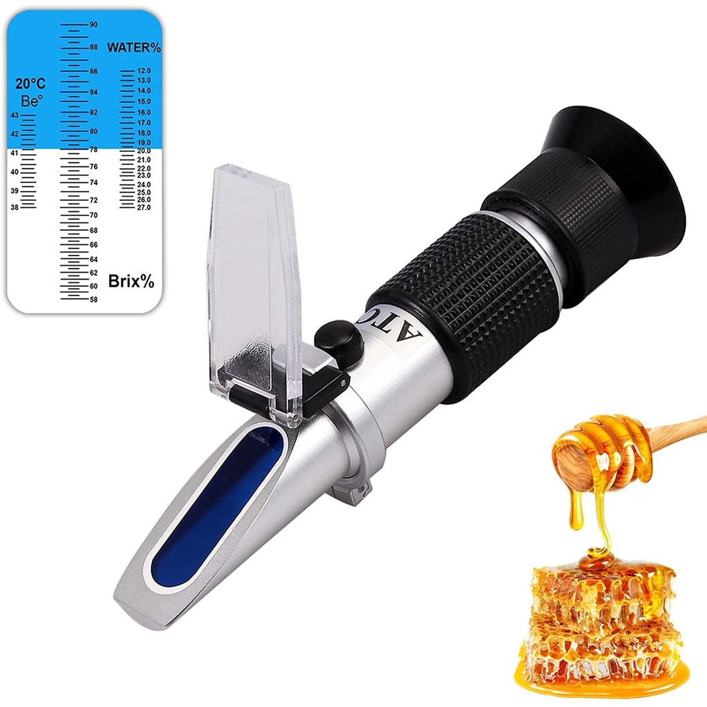 Refractometer 58-90% honey  Penguji Kadar Air Madu - B190035