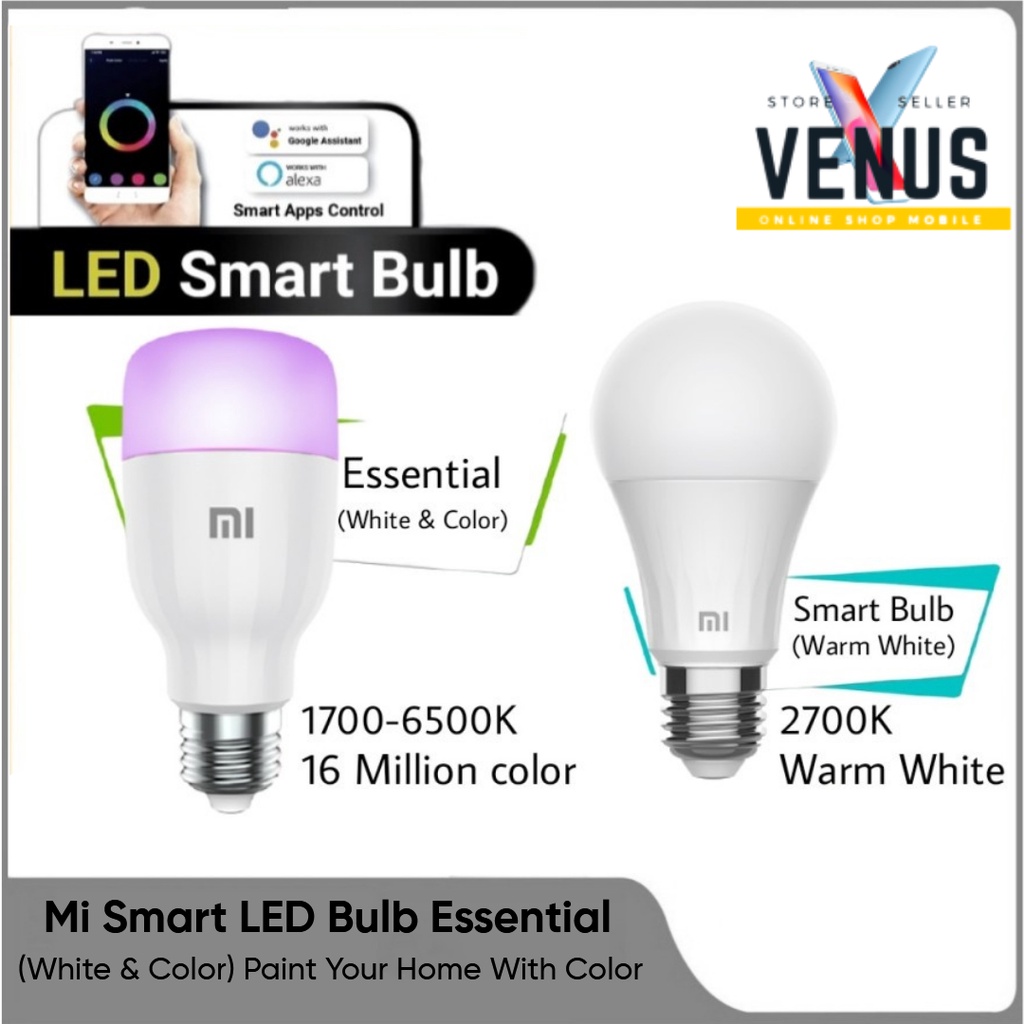 Mi Smart LED Bulb Essential Bohlam Lampu Smart White &amp; Color