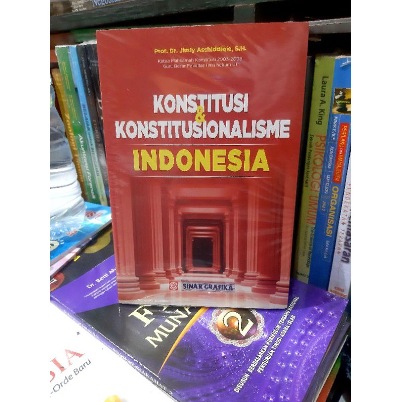 Buku KONSTITUSI DAN KONSTITUSIONALISME INDONESIA (Prof. Jimly Asshiddiqie)