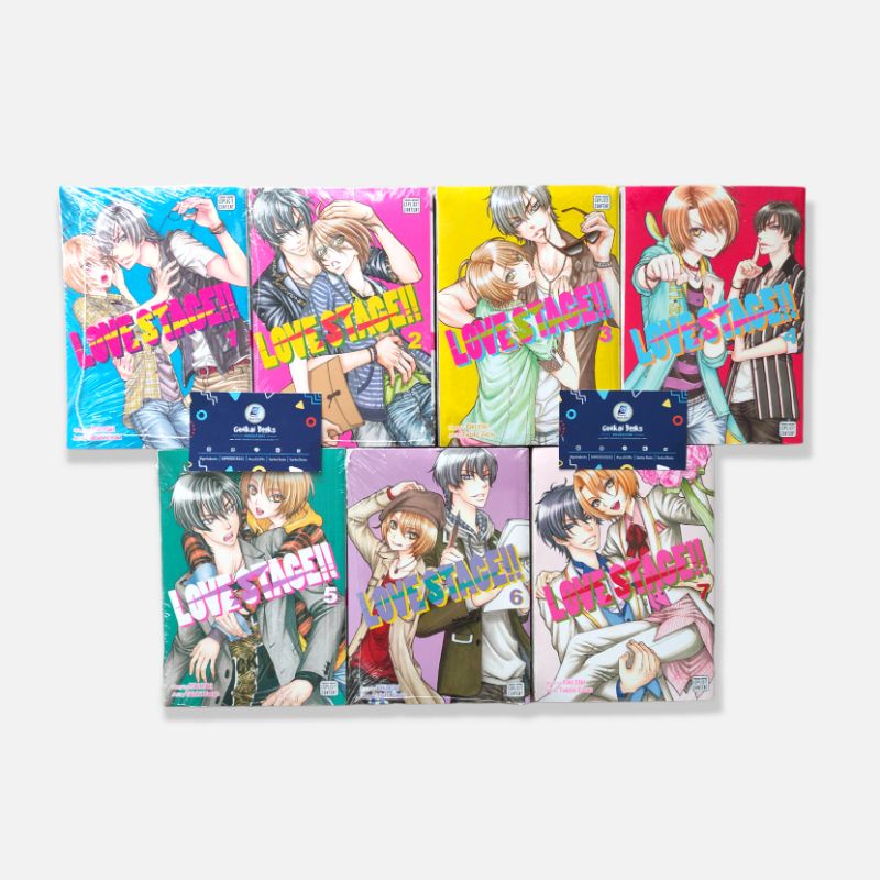 Love Stage Vol. 1-7 SET (English Manga Komik Bahasa Inggris Yaoi)