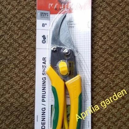 

TERBARUU!! Gunting Dahan Stek Ranting Stainless Steel Heavy Duty Kajima 8" TERBARU