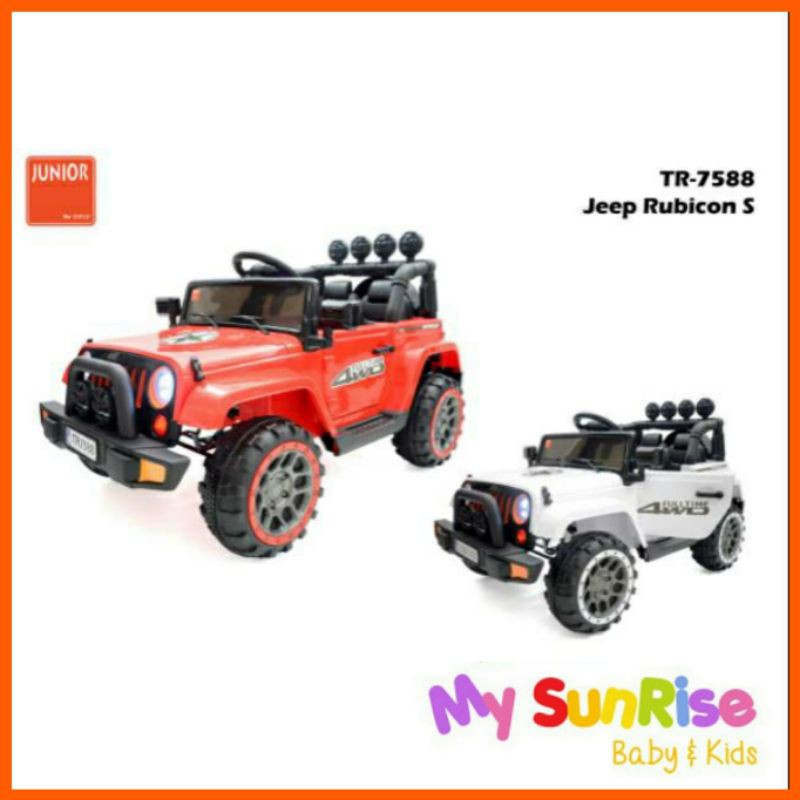 JEEP RUBICON Junior TR-7588 MOBIL AKI ANAK SURABAYA