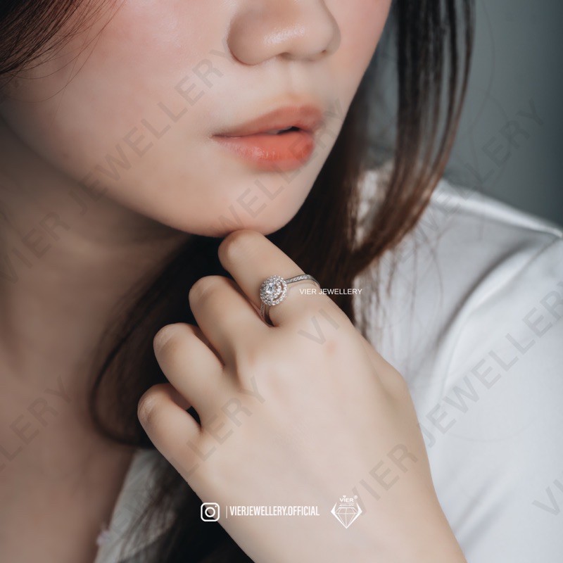 Vier Jewellery Wynn Edition Ring 6979 , cincin replika berlian crystal zirconia