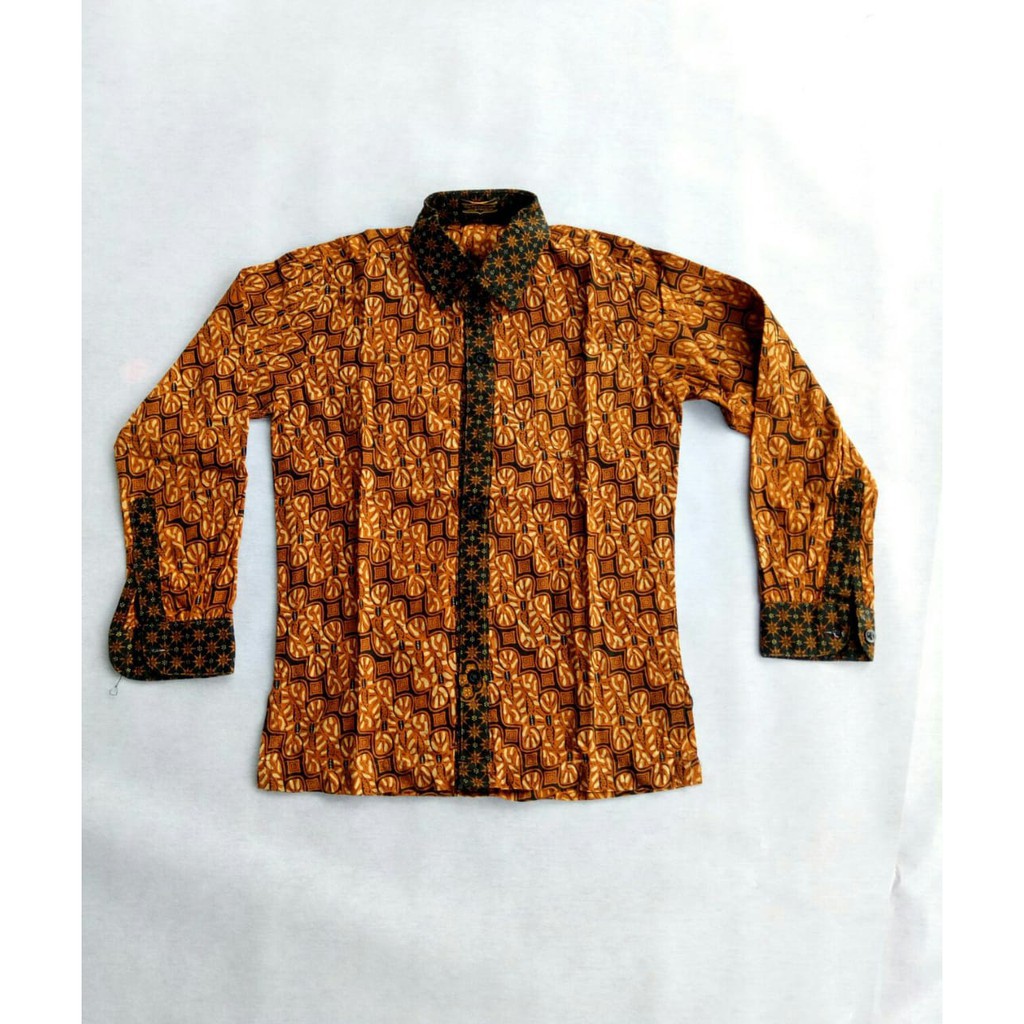 Khusyairi81  baju batik anak -kemeja batik anak - baju anak -koko anak free meteran kain by batik