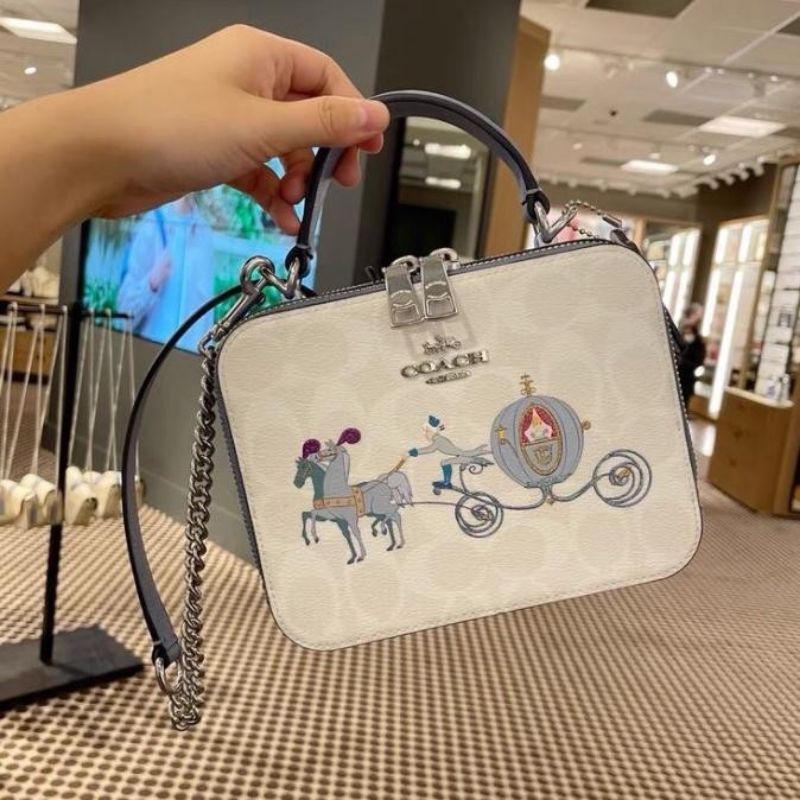 coach cinderella bag/ coach x disney/ original / mini camera bag