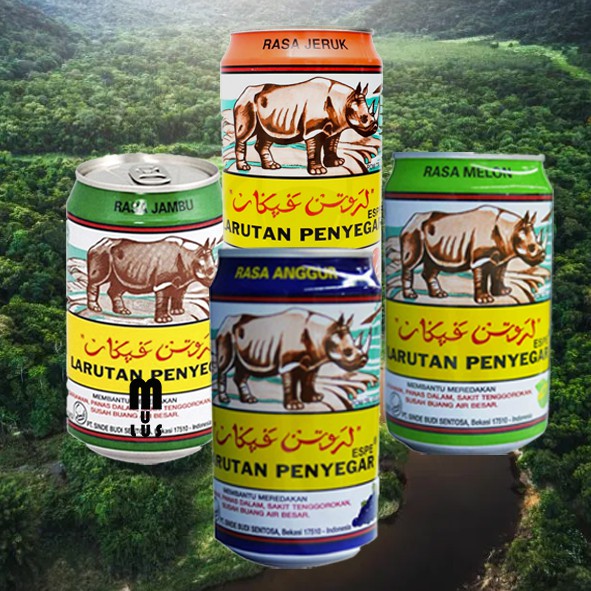 

Larutan penyegar cap badak kaleng 320 ml - eceran grosir! Ready Dapat Dicampur!