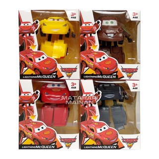 Mainan Anak Robot Cars Lightning Mcqueen Transformer Robot Mobil - how to get the cars 3 lightning mcqueen helmet in roblox