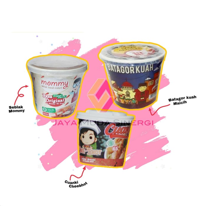 

Paket Hemat Bundling Cuanki,Batagor,Seblak Instant! Snack Cemilan Hits - BARU