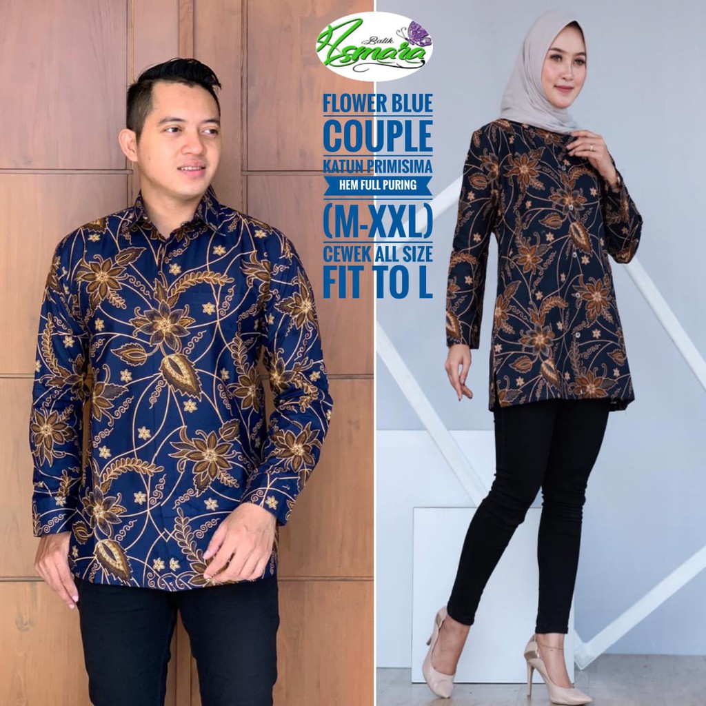 COUPLE KEMBANG BIRU ASMARA BATIKSOLOAMANAH BAJU KEMEJA BATIK PRIA SOLO LENGAN PANJANG PENDEK LAPIS FURING ATASAN PREMIUM MODERN KATUN HALUS NAGA BULAN COKLAT SEJAGAT MERAH PANJANG KATRESNAN UNGU KEMBANG BIRU ANGGORO WHITE COFFE LAYUNG MERAH WIRAYUDA HITAM