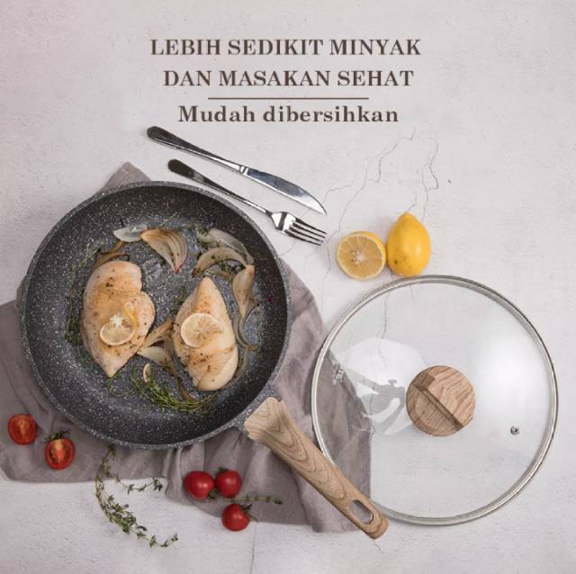 Ready Stock Carote Frypan 24 cm