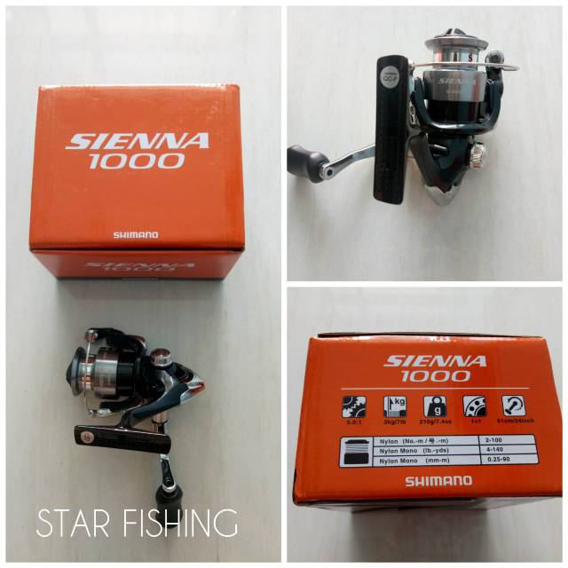 REEL PANCING SHIMANO SIENNA 1000FE ORI