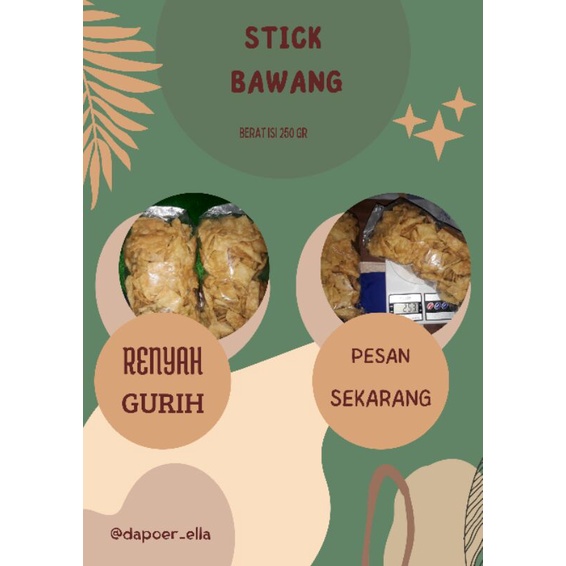 

KERIPIK BAWANG 250 GR