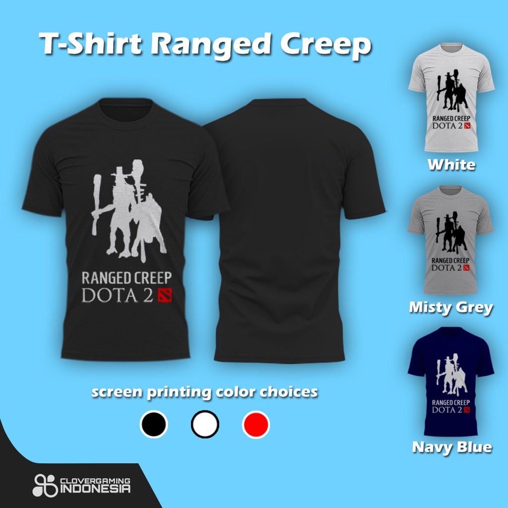 Kaos Ranged Creep - DOTA 2  Carry Support Game Baju Jaket