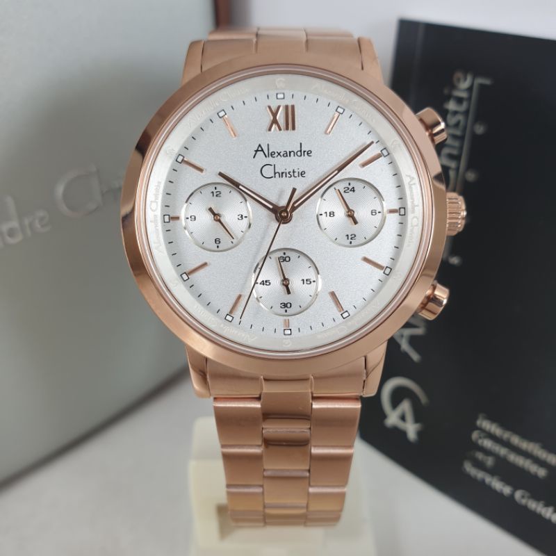 jam tangan wanita alexandre christie ac 2901 original 1thn