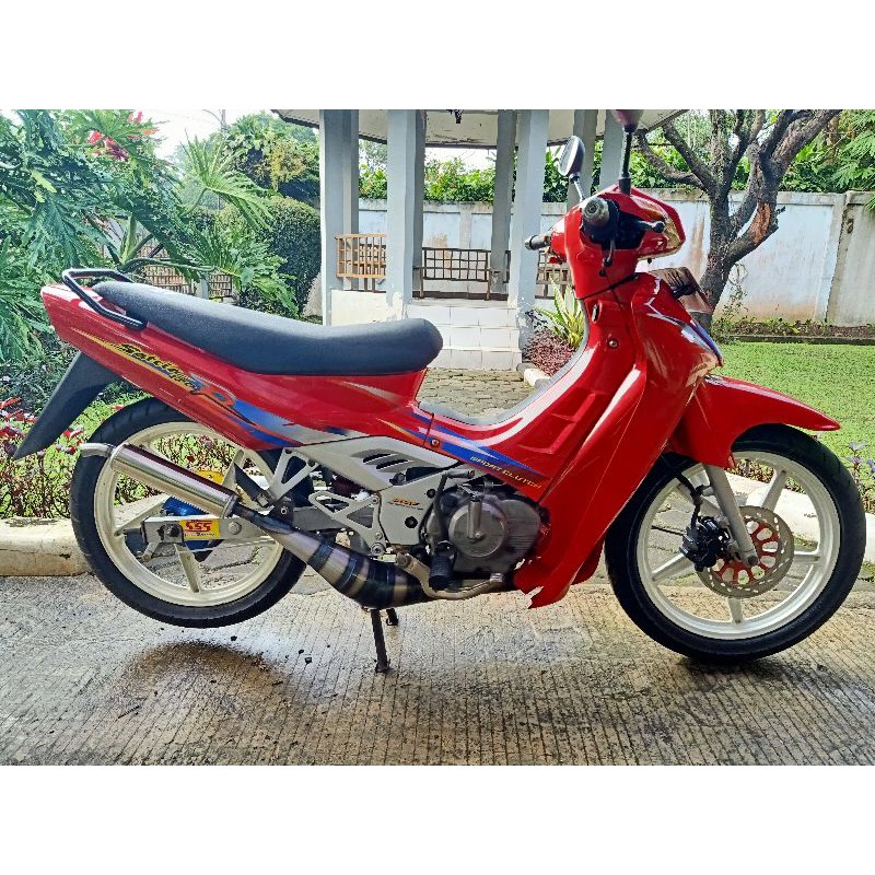 KENALPOT ARIS TIARA  BM POWER SATRIA 2TAK