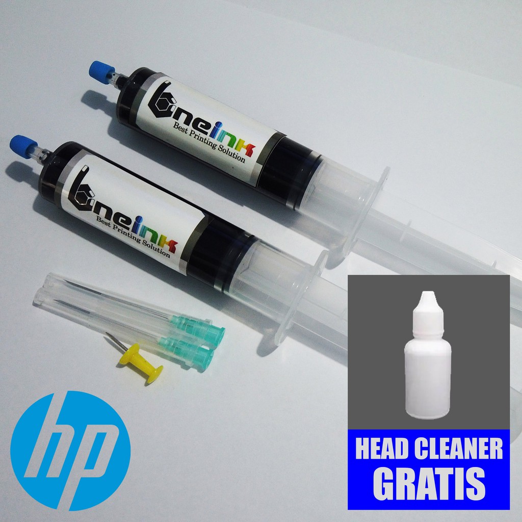 Tinta Refill Suntik Hitam Black HP ONE ink