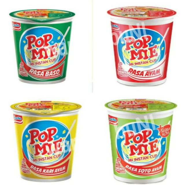 

Pop Mie 77 gram 1 cup