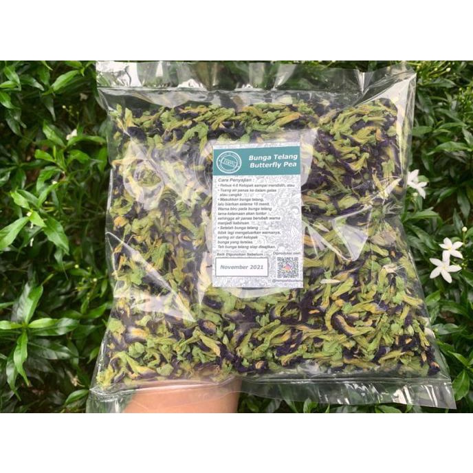 

Diskon Teh Bunga Telang 100 gram biru kering premium Cuci Gudang Awal Tahun