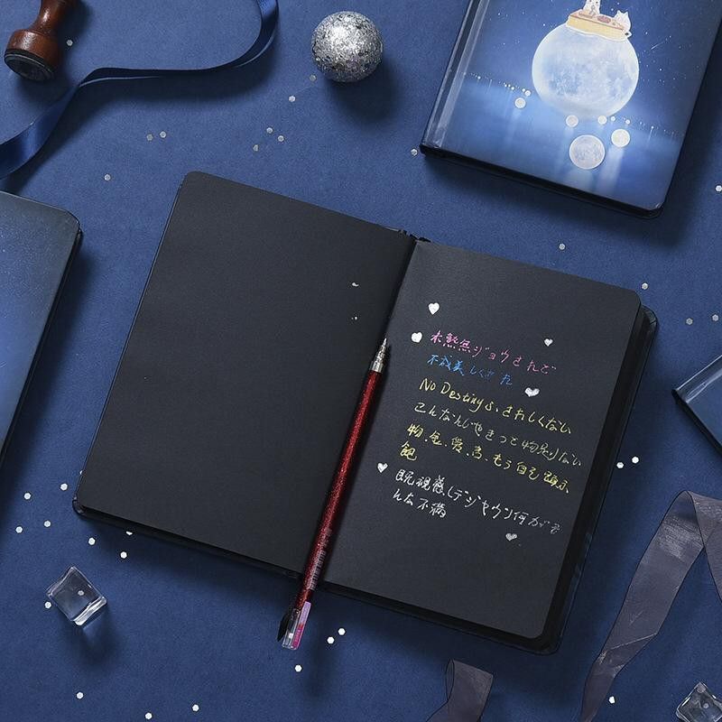 

Diary Book Cover Glow In The Dark/ Moon Light
