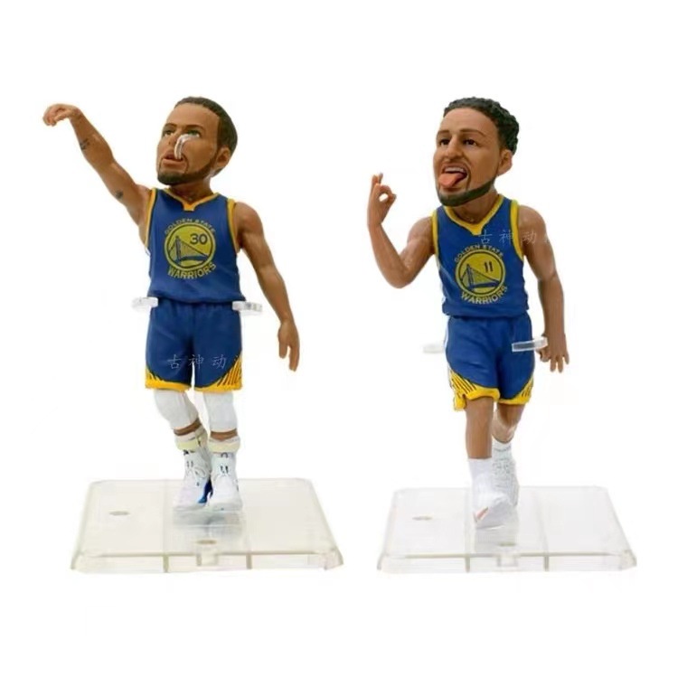 Mainan Boneka Action figure Pemain Basket NBA Lebron James Harden Curry Thompson Untuk Hadiah