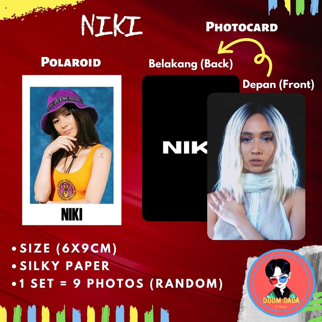 POLAROID NIKI ZEFANYA / PHOTOCARD NIKI