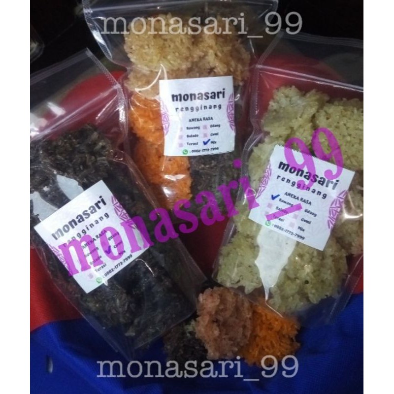 

RENGGINANG MENTAH RASA MIX (5 IN 1)