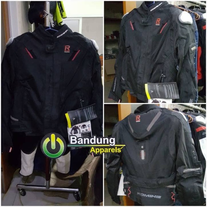 MOTOR-JAKET- KOMINE JK 063 TITANIUM JACKET TOURING JACKET FULL PROTECTOR -JAKET-MOTOR.