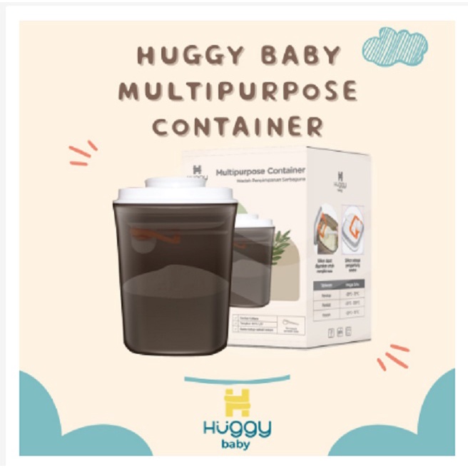 Huggy Baby MS002 Multipurpose Container 700ml Kotak Wadah Makanan Serbaguna - B1010041