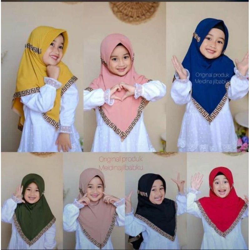 JILBAB ANAK / TK SERUT FENDI 3-6THN