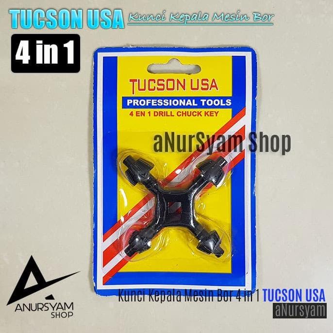 Kunci Kepala Mesin Bor 4 in 1 / Kunci Mesin Bor 4 in 1 anursy44 Segera Dapatkan
