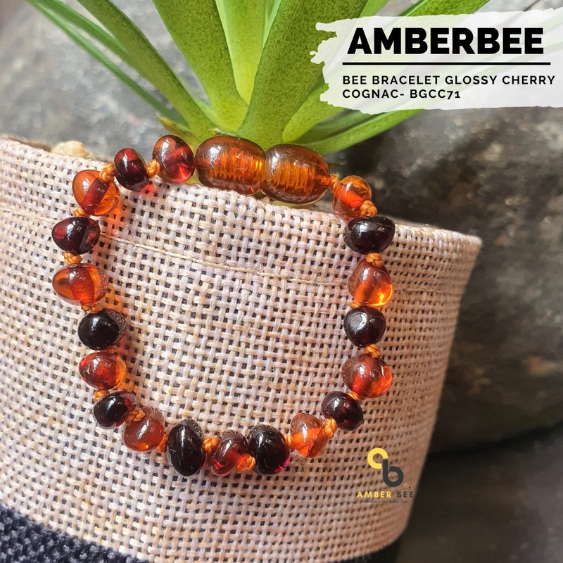 Gelang Amber KHUSUS NEW BORN Premium Baltic by Amber Bee